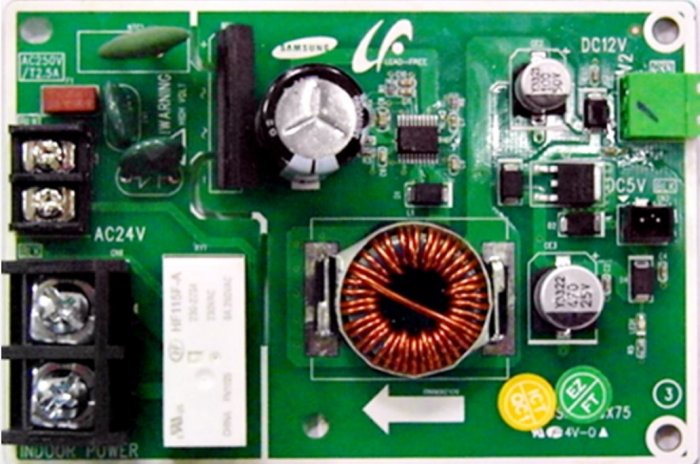 Контроллер управления ЭРВ внутреннего блока при отключении основного питания (на 1 внутренний блок)