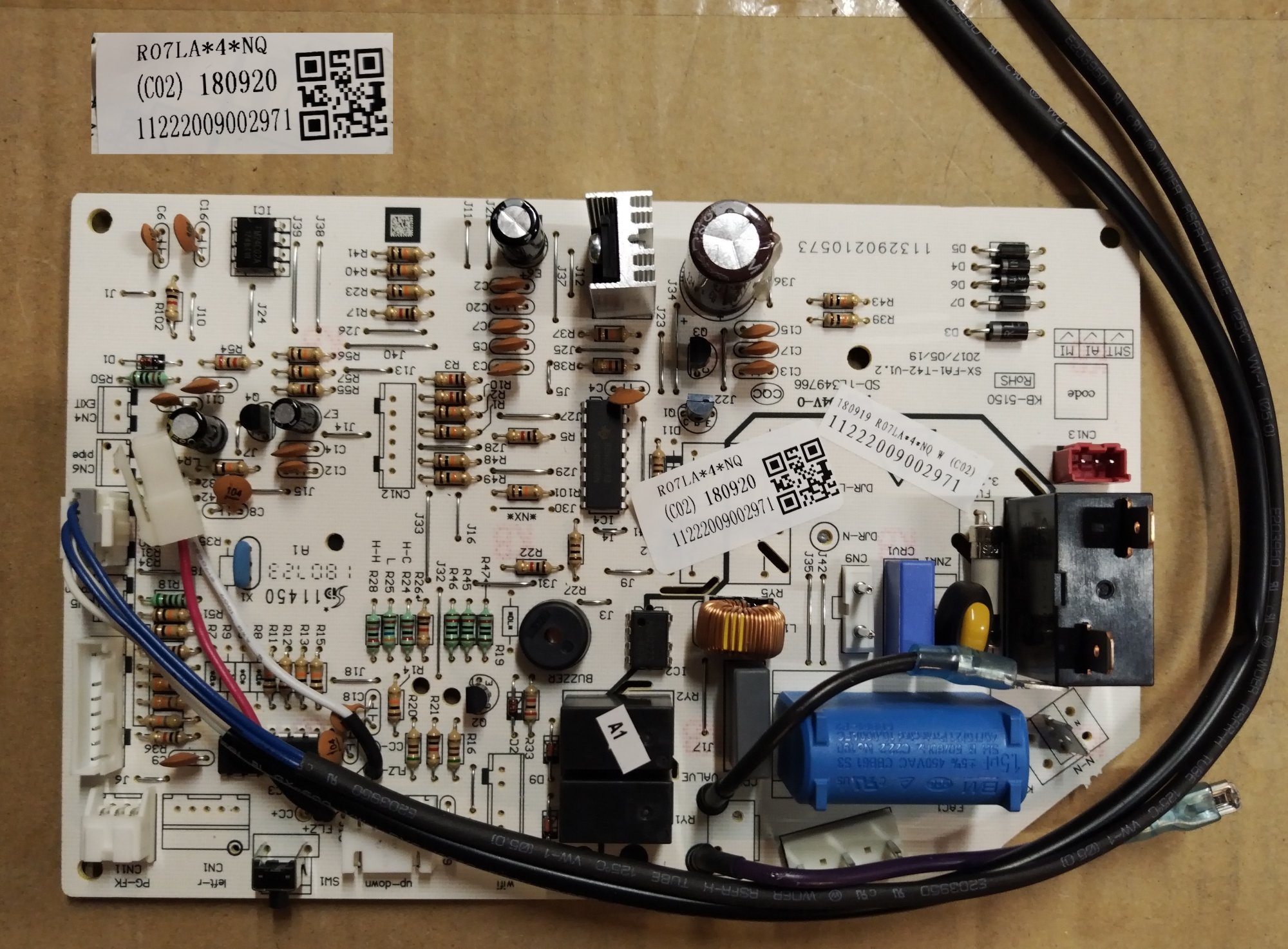 Плата управления R07LA*4*NQ / 11222009002971