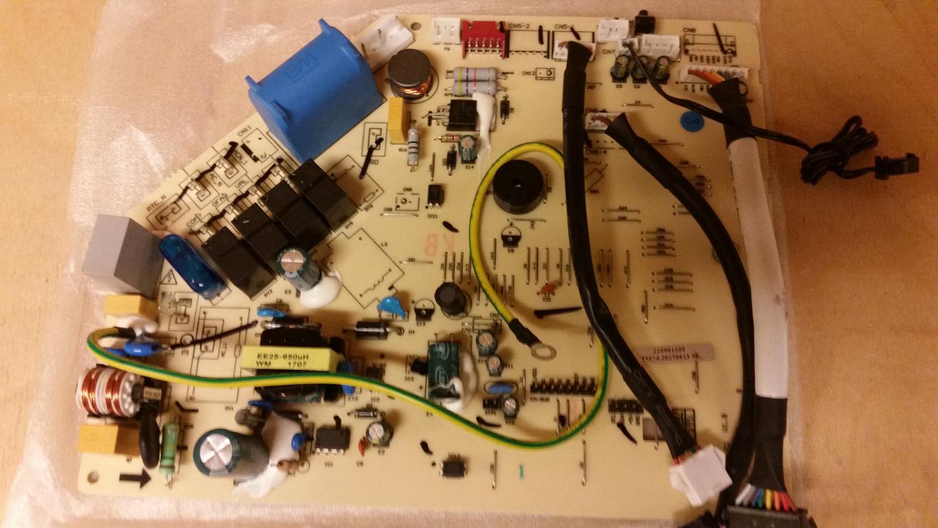 Плата управления внутр. 210901109