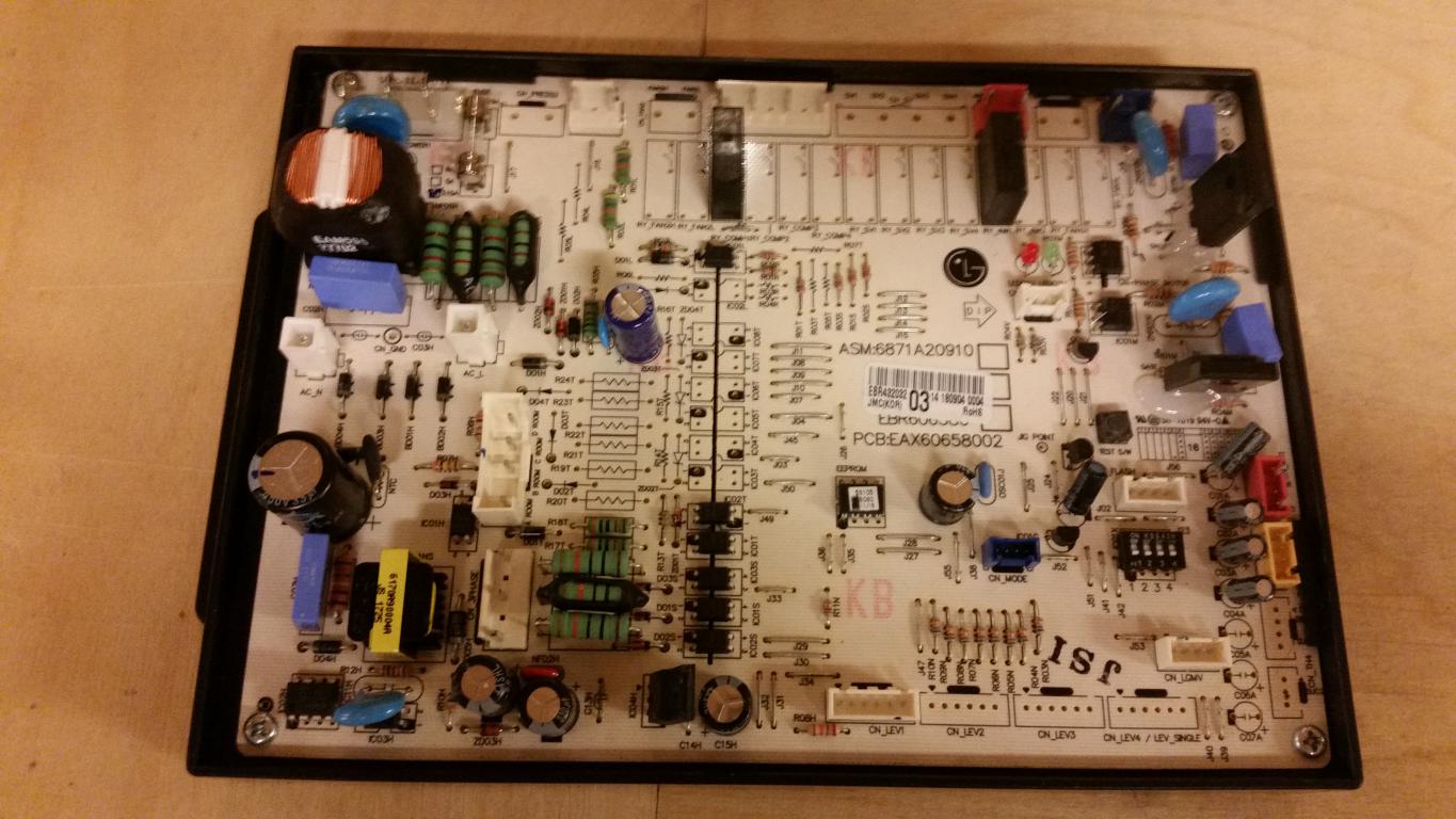 Плата управления внешнего блока EBR43203203
