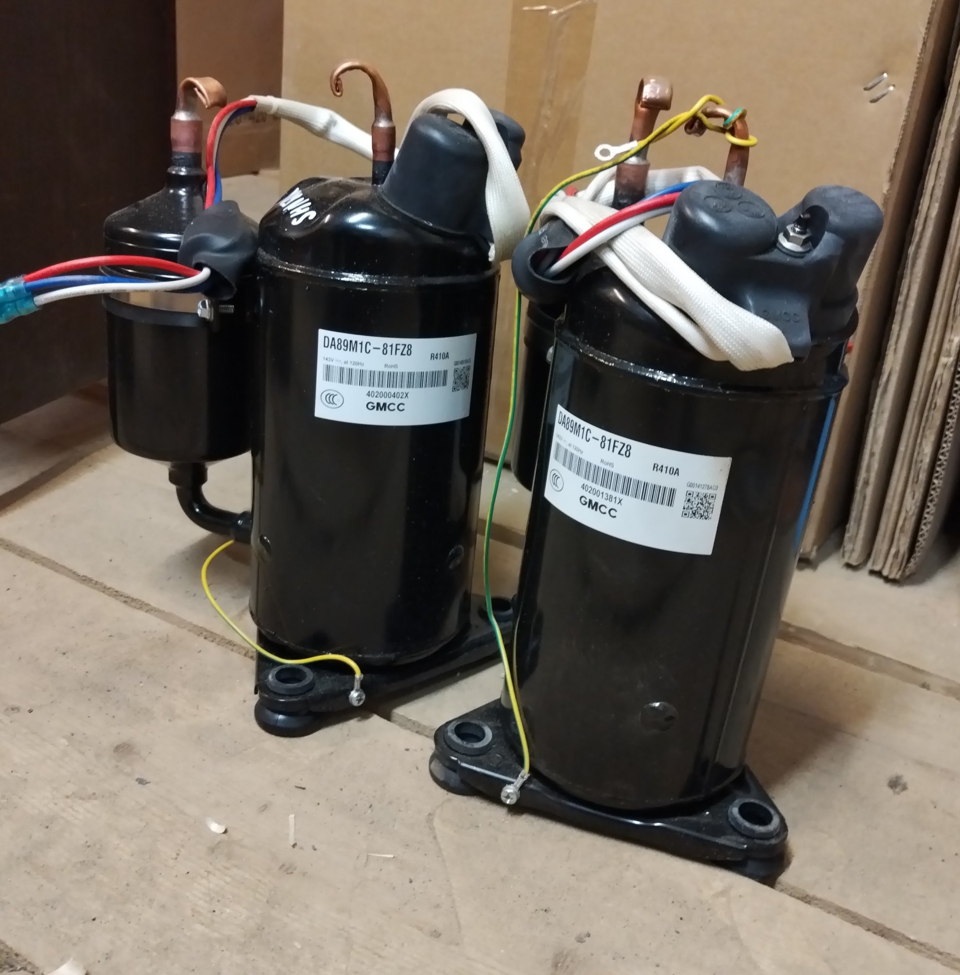 Компрессор DA89M1C-81FZ8 (вырезан) / 1472684