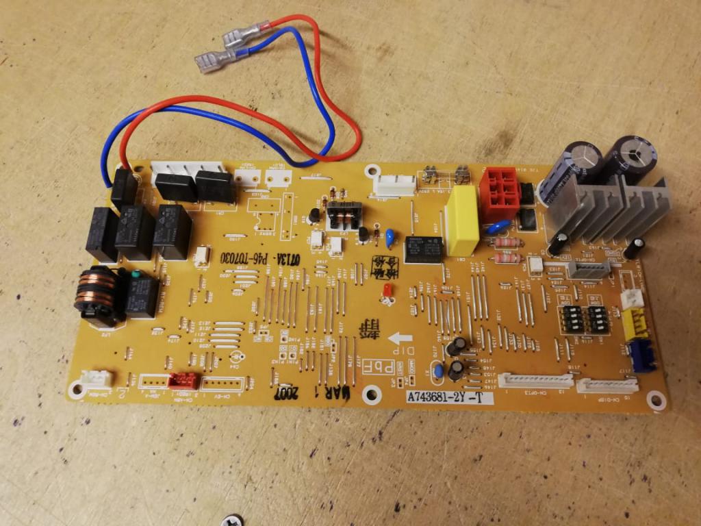 Плата управления кондиционера Panasonic CS-F50DD2E5/P46-T07030