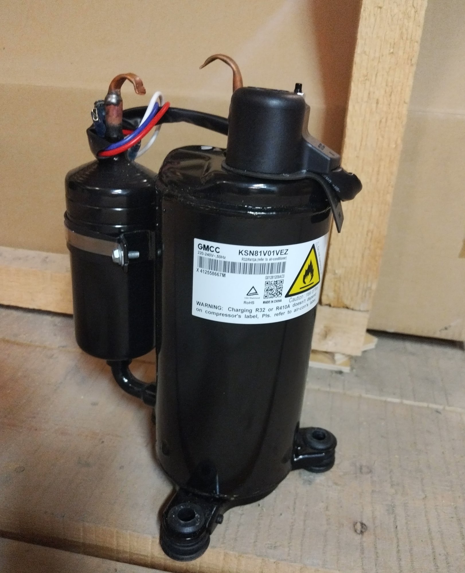 Компрессор KSN81V01VEZ (вырезан) / 92014-001016