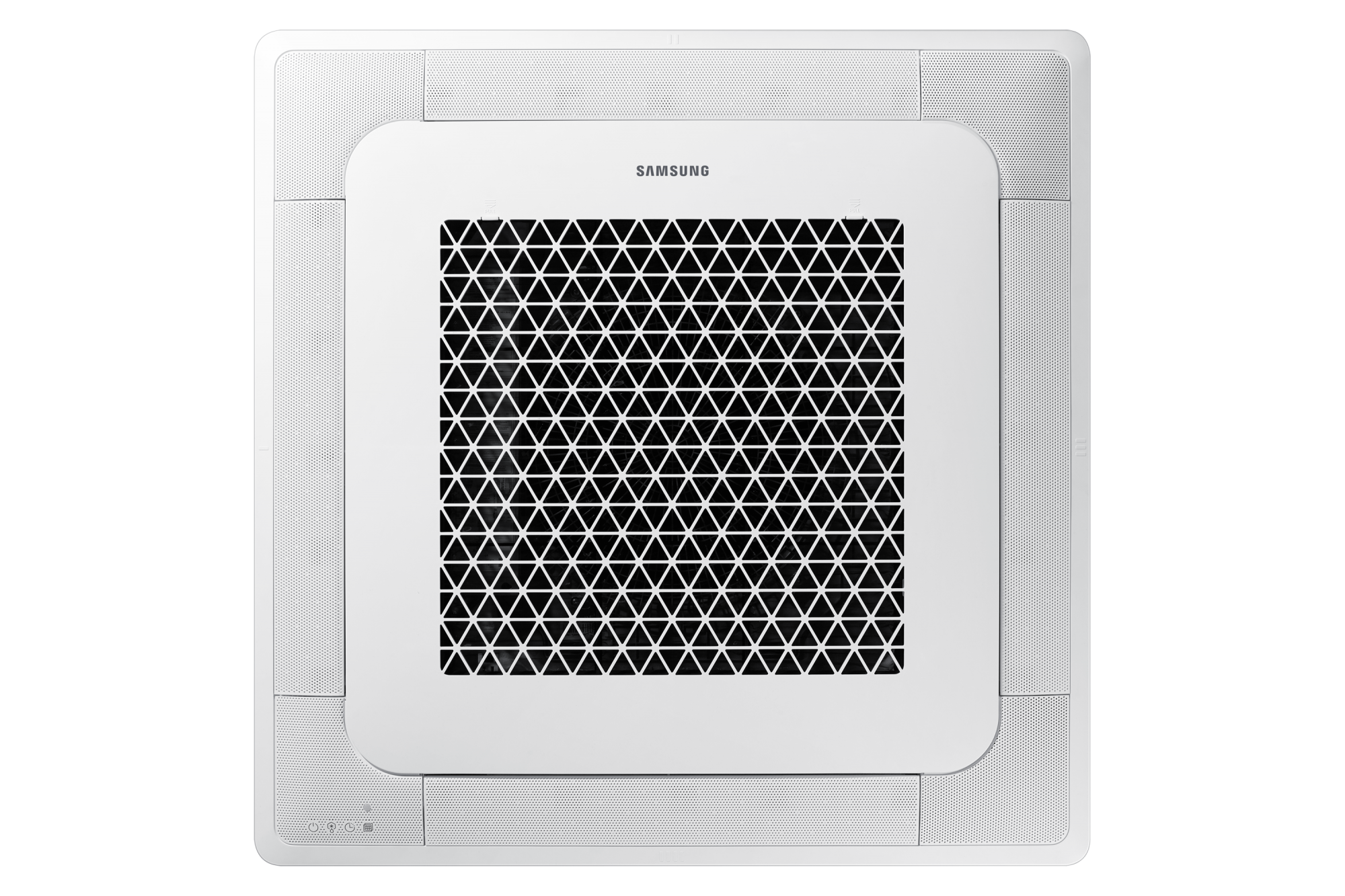 Декоративная панель для кассетного (4-поточного) 840мм х 840мм. Waffle дизайн Wind-Free