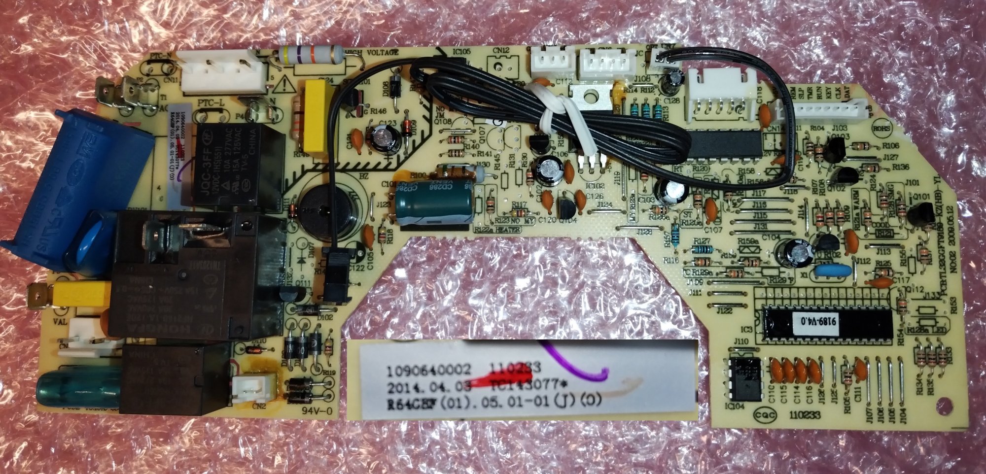 Плата 1090640002 (PCBTL32GGFT9189-KZ(HB)-YL)