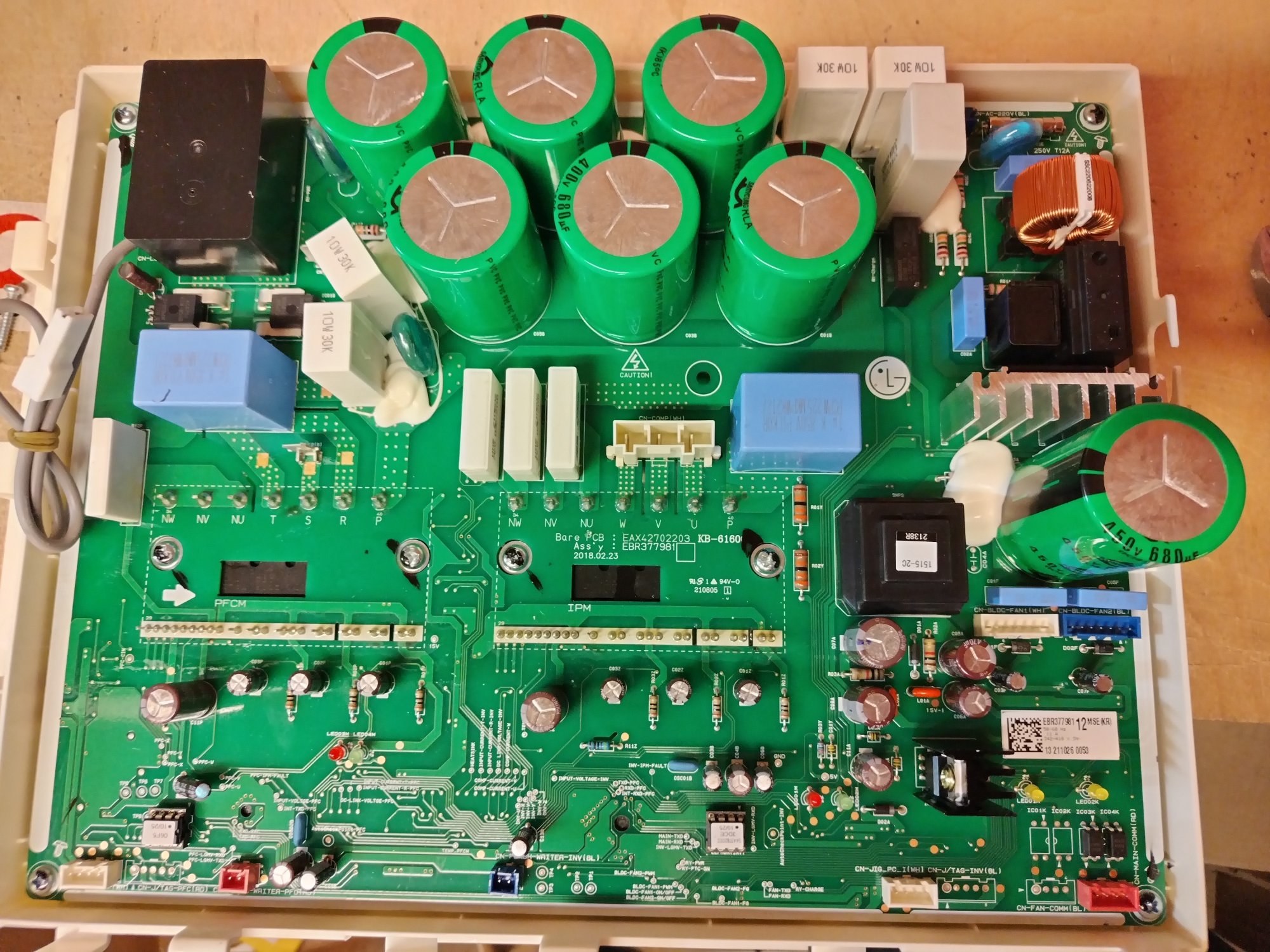 Плата управления LG EBR37798112