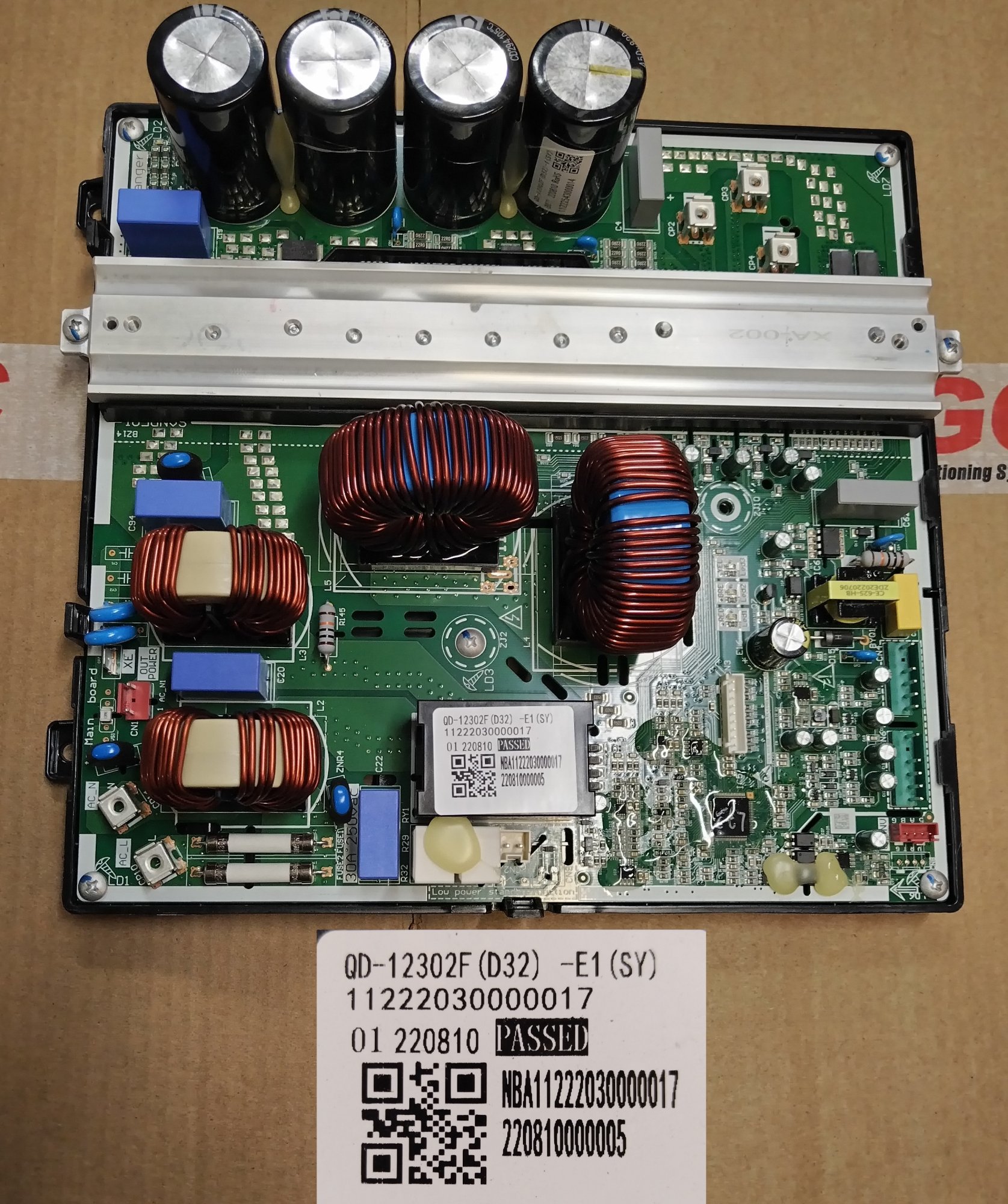 Плата управления (компрессор) QD-12302F(D32)-E1(SY) / 11222030000017 / 11222543000014