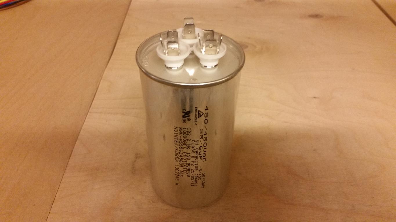 Конденсатор пусковой LG 6/55uF/EAE43285021
