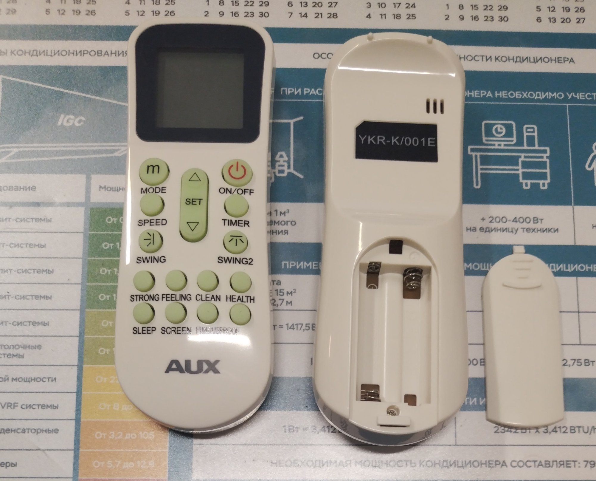 Пульт д.у. YKR-K/001E / 11222001000139