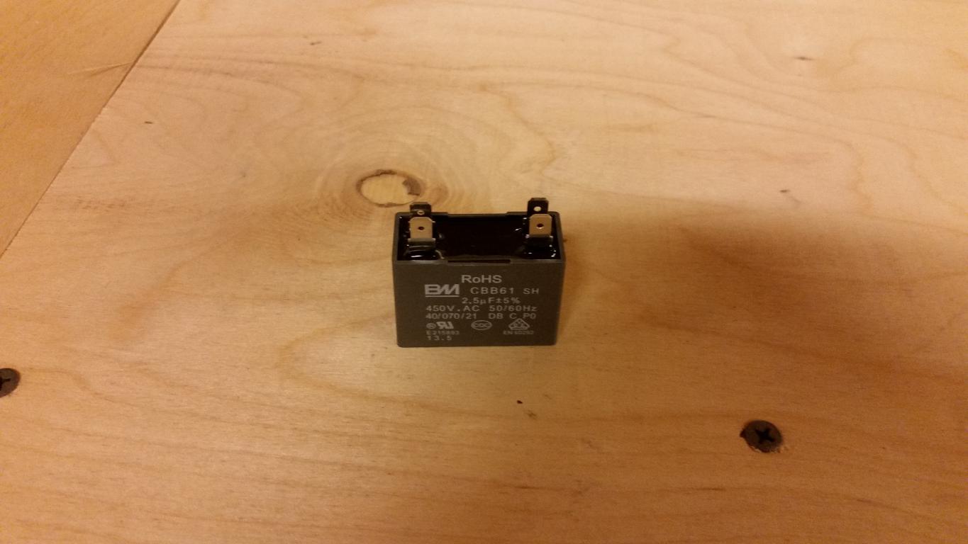 Конденсатор пусковой 2.5uF/11330010000107(1170100010)