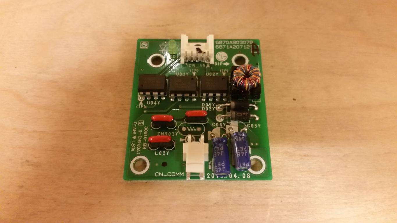 Плата (ДОПОЛНИТЕЛЬНЫЙ МОДУЛЬ УПРАВЛЕНИЯ)/6871A20712A