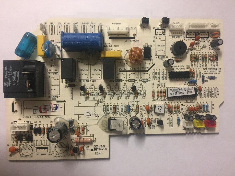 Плата управления внутреннего блок GAL0902GK-01RJ-L0410