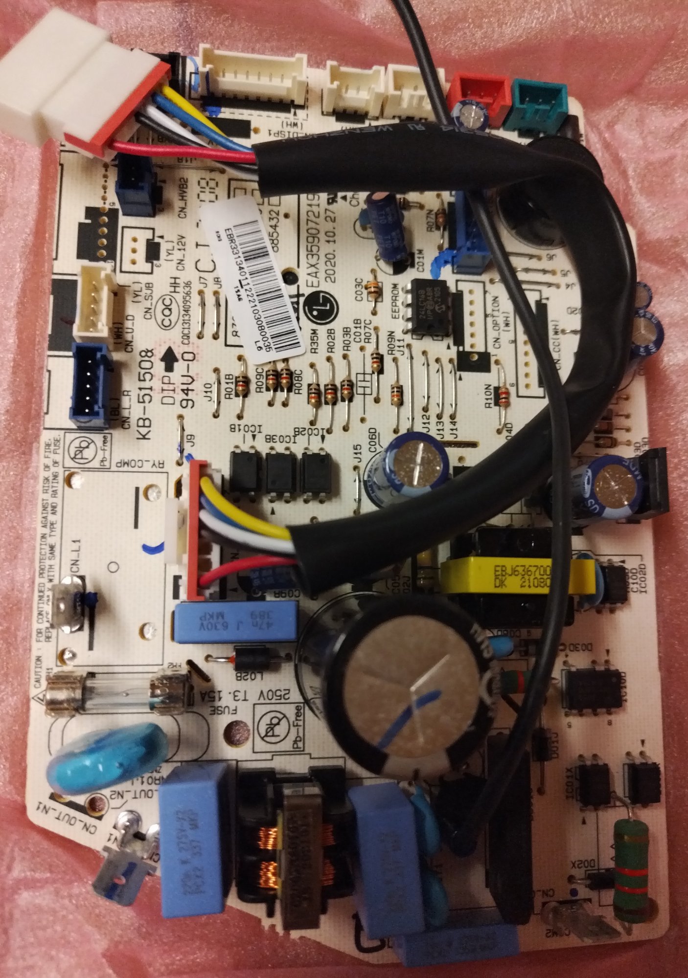 Плата управления LG EBR33134011