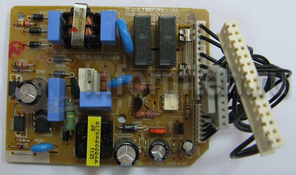 Плата управления внутр. Блока 6871A20272A