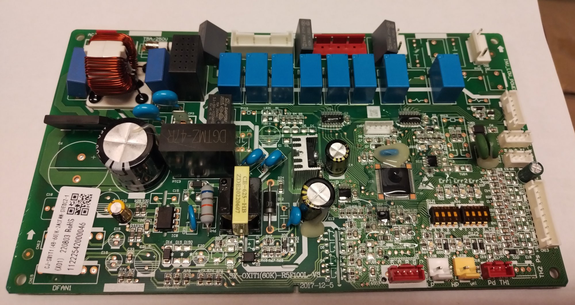 Плата управления 11222542000046/CJ-SW1T1(48-60)K-2ACFAN-SYEDCZ-1, SX-OXIT1(60K)-R5F100L-V3