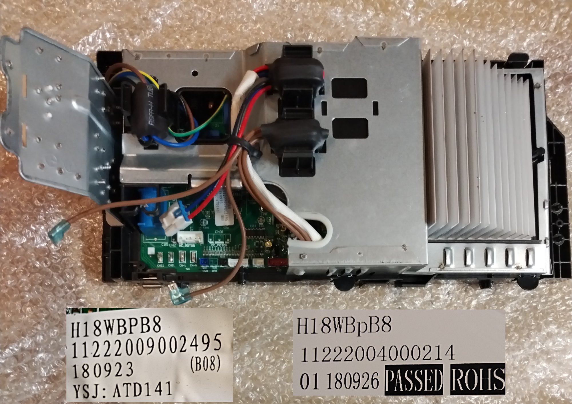 Плата управления кондиционера H18WBPB8 /11222009002495/11222004000214