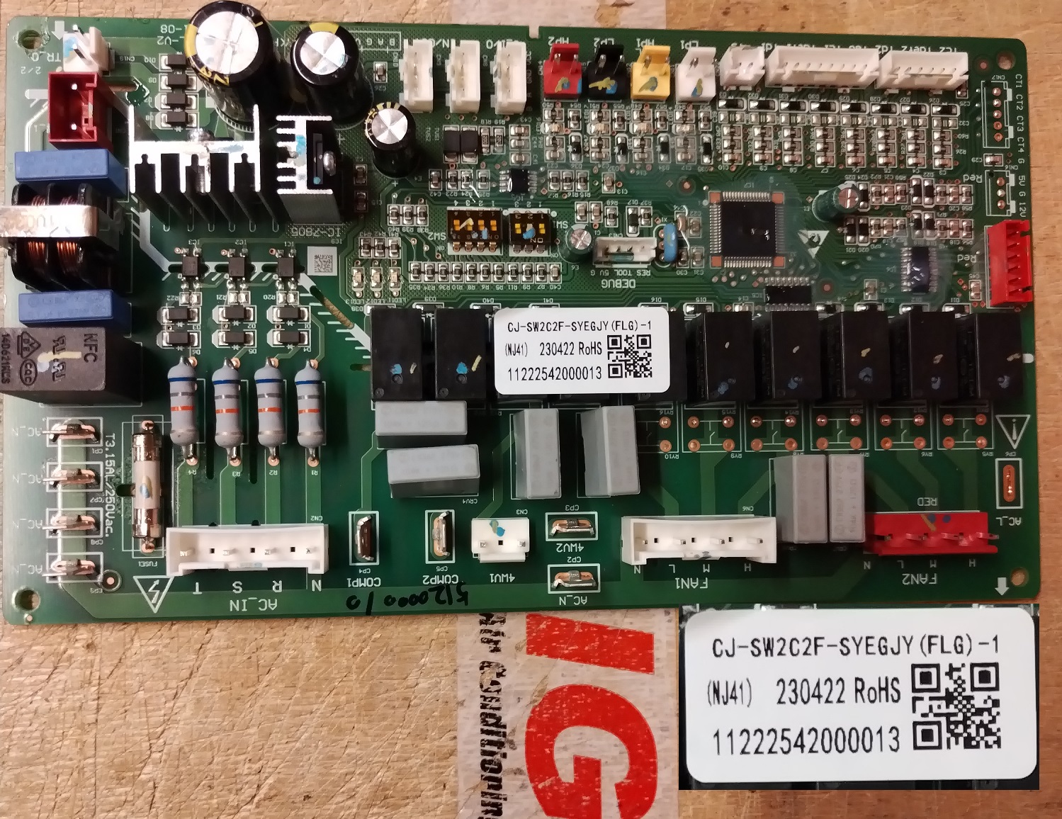 Плата CJ-SW2C2F-SYEGJY(FLG)-1 (NJ41) / 11222542000013