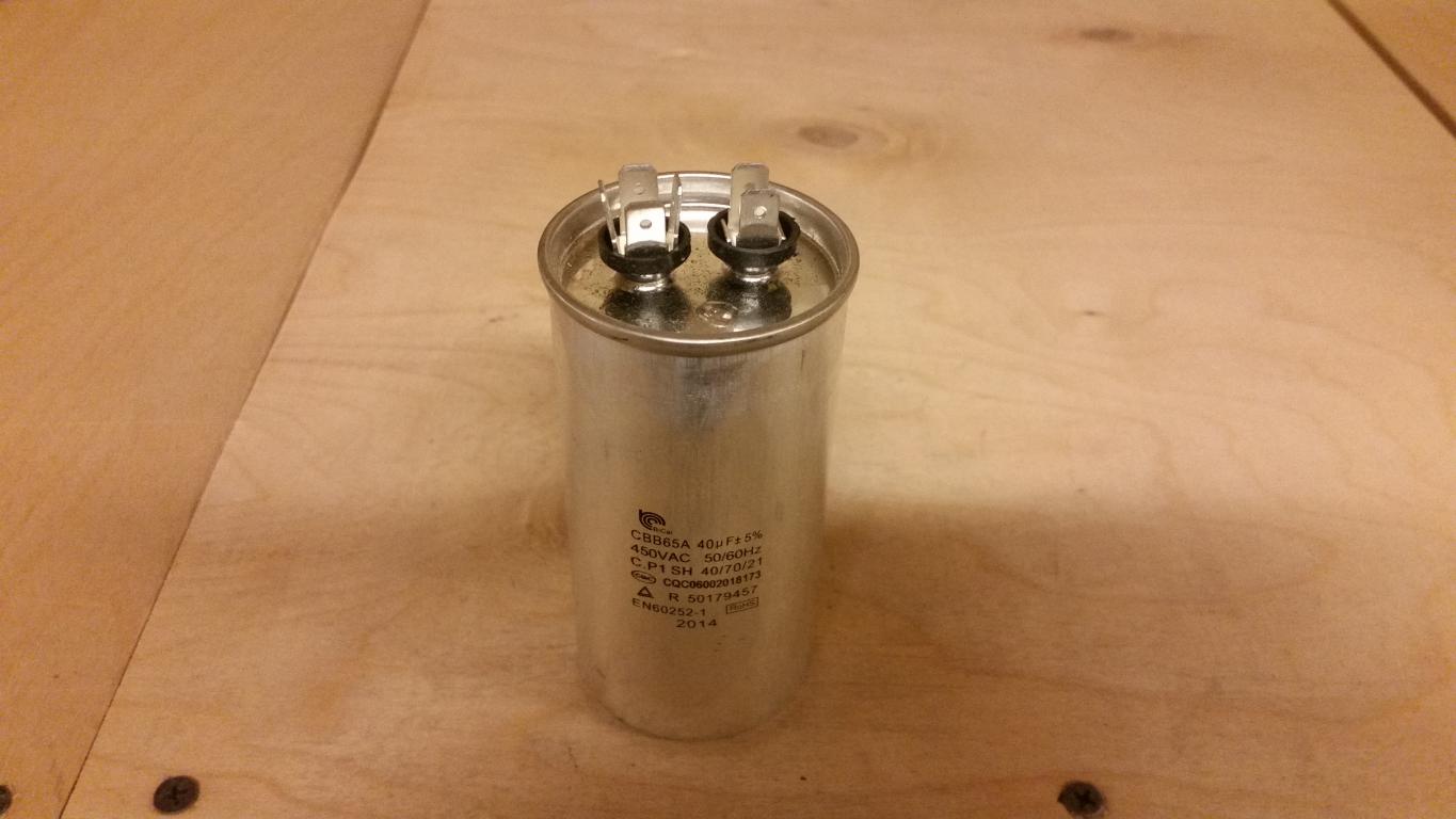 Конденсатор пусковой 40uF/1170100026