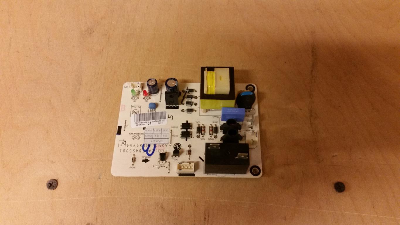 Плата управления внеш.блок EBR58495401